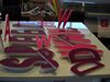 CNC Routed letters 2